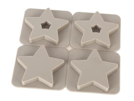 Moldes de silicona TAG aromaticos 4 estrellas